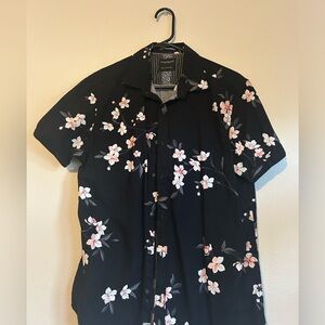 Cherry Blossom Button Up Casual/Dress shirt